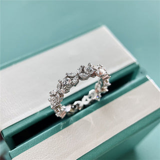 3.0ct Butterfly Design Infinity Wedding Band