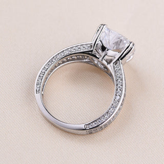 Exquisite Heart Cut 5.0 Carat Diamond Engagement Ring