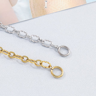 Gorgeous Wave & Twist Chain Bracelet