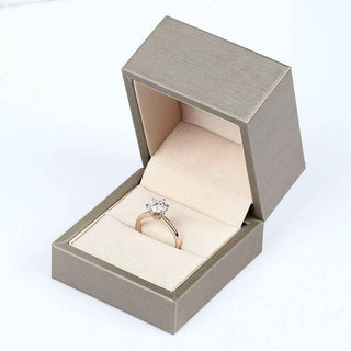 14k Rose Gold 2.0 Ct Round Solitaire Diamond Engagement Ring