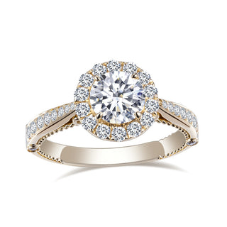 1.0 Ct Round Diamond Engagement Ring