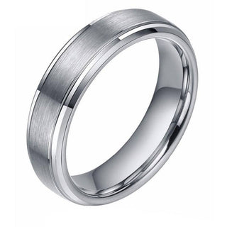 Classic Brushed Tungsten Men's Wedding Band