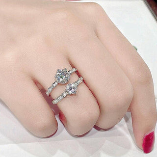 1.0 Ct Round Cut Diamond Engagement Ring