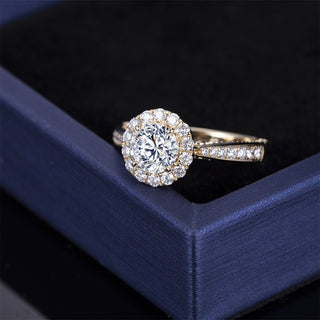 1.0 Ct Round Diamond Engagement Ring