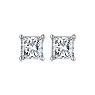 Cushion Cut Moissanite Diamond Jewelry Set