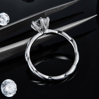 14k White Gold 1.0 Ct Diamond Wedding Ring