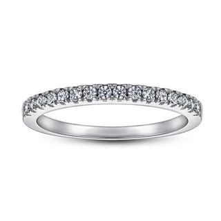 2.0 Ct VVS Moissanite Heart Shape Wedding Ring