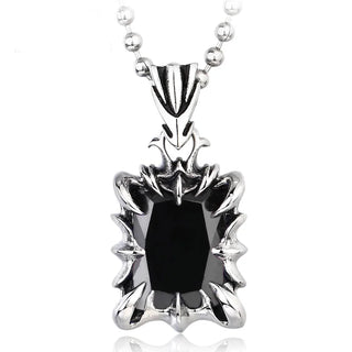 Cushion-cut Diamond Punk Necklace