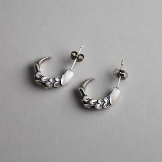 Neo-Gothic Style Eagle Claw Stud Earrings