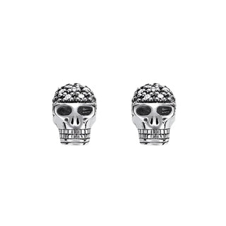 Rebel Skull Punk Stud Earrings