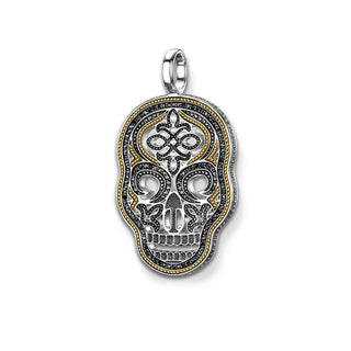 Vintage Skull Fleur-de-lis Mask Maori King Pendant-Evani Naomi Jewelry