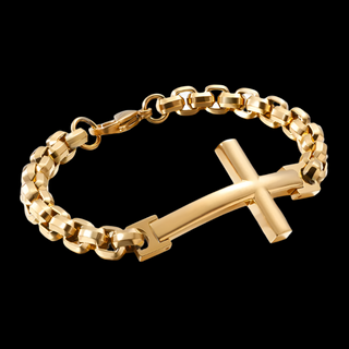 Cross and Chains Punk Bracelet