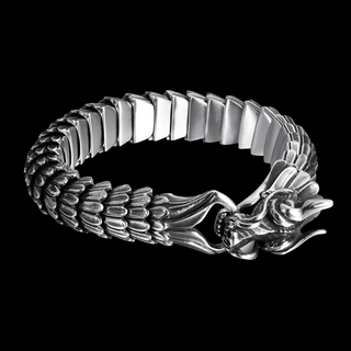 Punk Dragon Amulet Bracelet