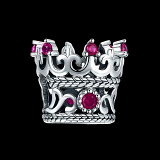 Vintage Princess Crown Charm