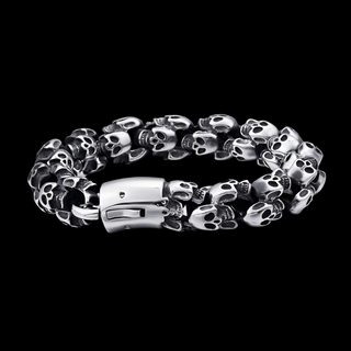 Vintage Skull Punk Skeleton Men's Bracelet