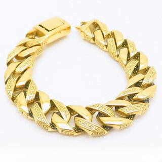 Special Pattern Square Link Chain Bracelet