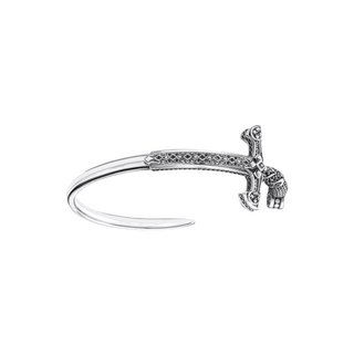 Royal Ornamentation Sword Vintage Bangle-Evani Naomi Jewelry