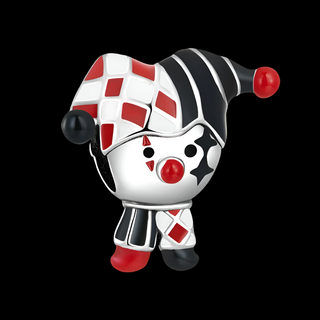 Poker Clown Charm