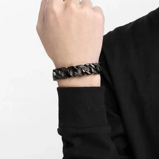 Special Pattern Square Link Chain Bracelet