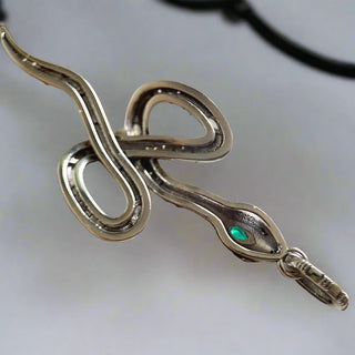 Green Snake Pendant