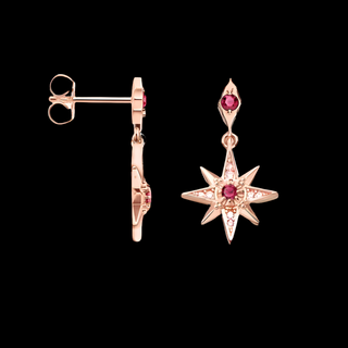 Magical Star Pink Dreamy Earrings