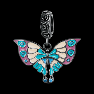 Enchanting Roses, Butterfly, & Cursed Cat Diablo Charm Series