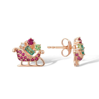 Treasure Sleigh Stud Earrings