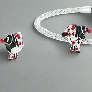 Poker Clown Charm