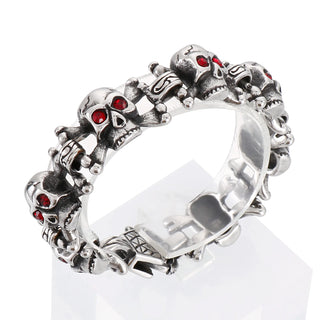 Red-eyed Skull Gothic Bracelet