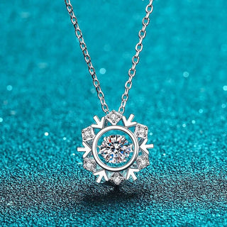 0.5 ct Moissanite Diamond Hexagram Shaped Necklace-Evani Naomi Jewelry