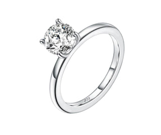 0.50 ct Diamond Solitaire Engagement Ring-Evani Naomi Jewelry