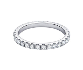0.90 ct Diamond Full Eternity Wedding Band Evani Naomi Jewelry