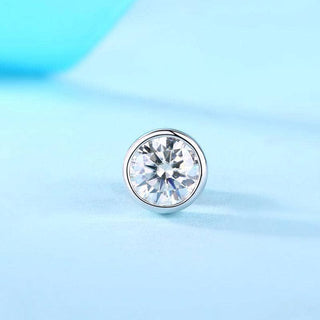 1.0 ct Round Diamond Earring (1 Piece)-Evani Naomi Jewelry