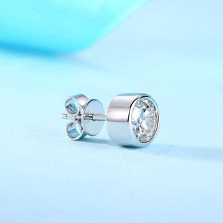 1.0 ct Round Diamond Earring (1 Piece)-Evani Naomi Jewelry