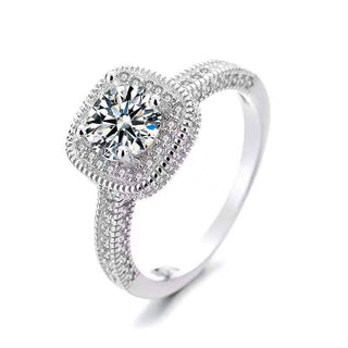 1ct Moissanite Solitaire Wedding Ring Evani Naomi Jewelry