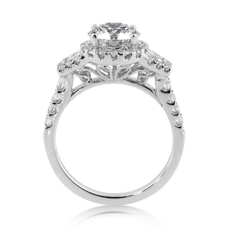 2.30 ct Round Brilliant Cut Diamond Engagement Ring Evani Naomi Jewelry