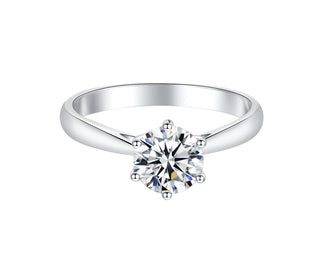 3.00 ct Classic Diamond Solitaire Engagement Ring Evani Naomi Jewelry