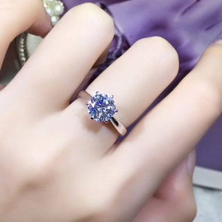 3.00 ct Classic Diamond Solitaire Engagement Ring Evani Naomi Jewelry