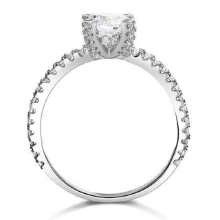 4-Prong 1.00 ct Round Diamond Engagement Ring Evani Naomi Jewelry