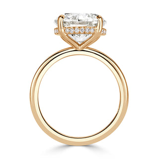5.10 ct Round Brilliant Cut Diamond Engagement Ring Evani Naomi Jewelry