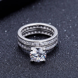Classic 2.0 ct Diamond Bridal Set Evani Naomi Jewelry