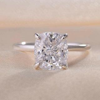 Classic Cushion Cut 3.0 ct Created Diamond Bridal Set