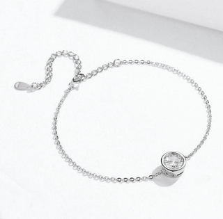 Classic Round Diamond Adjustable Bracelet Evani Naomi Jewelry