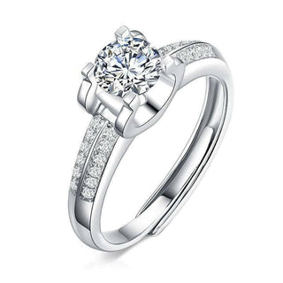 Elegant 1.00 ct Diamond Adjustable Engagement Ring Evani Naomi Jewelry