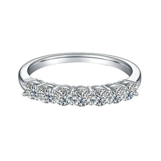 0.70 ct Half Eternity Diamond Wedding Band