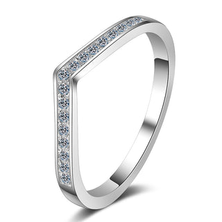 Half Eternity 2.0 ct Diamond Wishbone Bridal Set