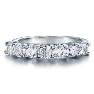 1.75 ct Seven Pieces Round Diamond Wedding Band