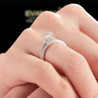 1.0 ct Brilliant-Cut Diamond Wedding Ring Set