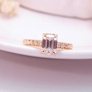 Classic 1.0 ct Emerald Cut Diamond Ring