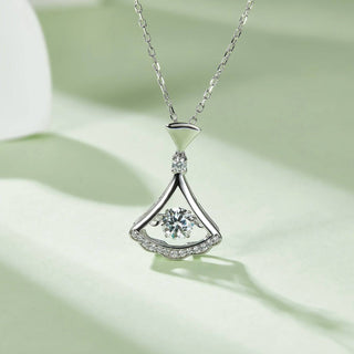 Gorgeous 0.5 ct Dancing Diamond Dress Necklace Evani Naomi Jewelry